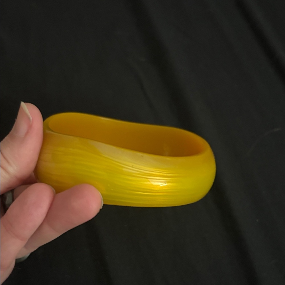 Yellow Bangle Bracelets - Picture 5 of 5
